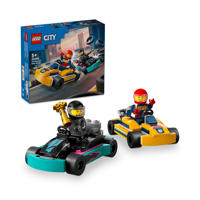 thumbnail: LEGO City Karts en racers Speelgoed Race Auto Set voor Kinderen vanaf 5 Jaar 60400