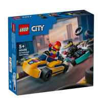 thumbnail: LEGO City Karts en racers Speelgoed Race Auto Set voor Kinderen vanaf 5 Jaar 60400