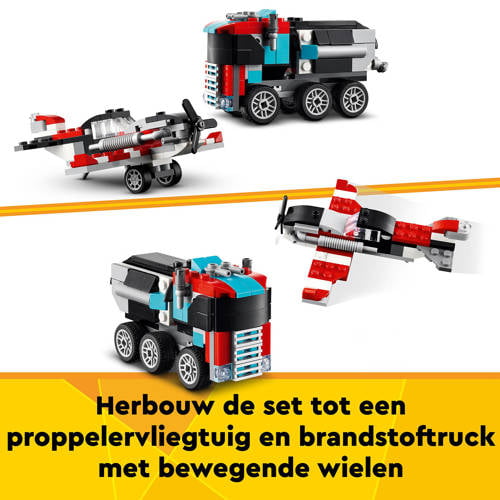 Lego Creator Truck met helikopter 31146 Bouwset | Bouwset van