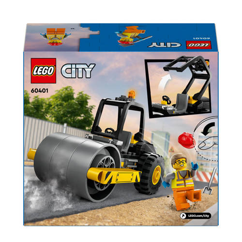 Lego City Stoomwals 60401 Bouwset | Bouwset van