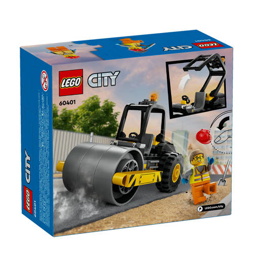 Lego City Stoomwals 60401 Bouwset | Bouwset van