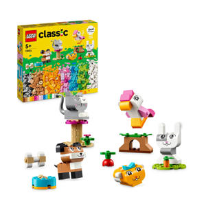 Creatieve huisdieren Dieren Speelgoed met Bouwstenen 11034 