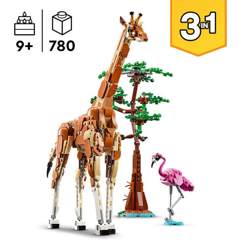 Lego Creator Safaridieren 31150 Bouwset | Bouwset van