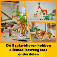 thumbnail: LEGO Creator 3-in-1 Safaridieren Speelgoed Set met Giraffe, Gazelles en Leeuw 31150