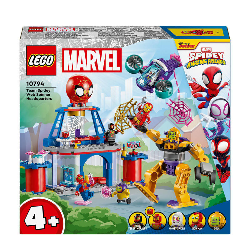 LEGO Team Spidey webspinner hoofdkwartier 10794 | kleertjes.com