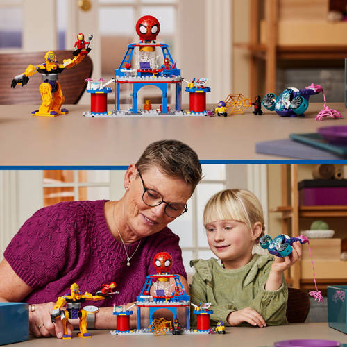 Lego Team Spidey webspinner hoofdkwartier 10794 Bouwset