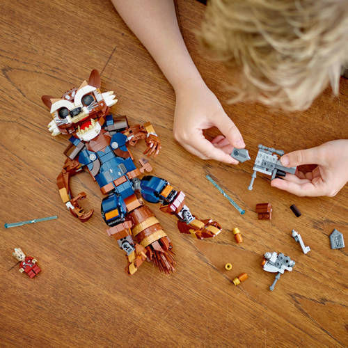 Lego Super Heroes Rocket en Baby Groot 76282 Bouwset
