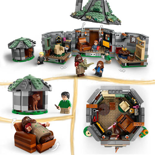 Lego Harry Potter Hagrids huisje: onverwacht bezoek 76428 Bouwset