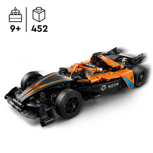 Lego Technic NEOM McLaren Formula E racewagen 42169 Bouwset
