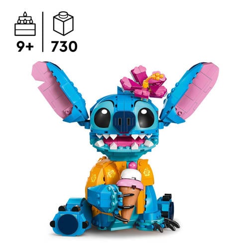 LEGO Disney Stitch Bouwbaar Speelgoed en Kinderkamer Decoratie van de Disney Film 43249 Bouwset