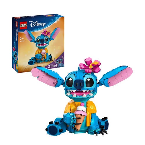 LEGO Disney Stitch Bouwbaar Speelgoed en Kinderkamer Decoratie van de Disney Film 43249 Bouwset