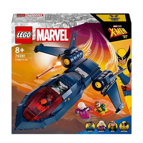 Lego Super Heroes X-Men X-Jet 76281 Bouwset | Bouwset van
