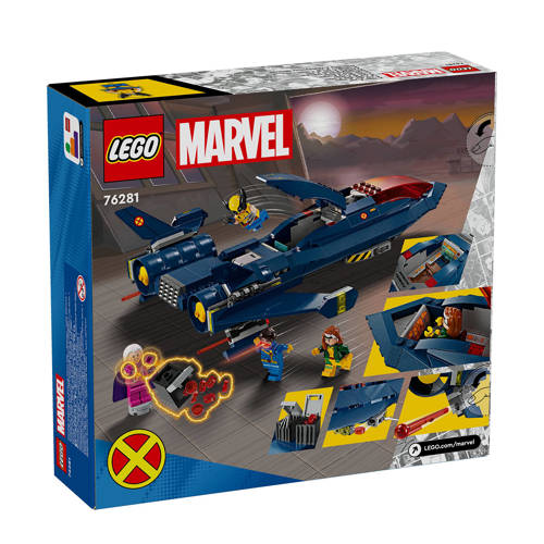 Lego Super Heroes X-Men X-Jet 76281 Bouwset | Bouwset van