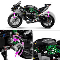 thumbnail: LEGO Technic Kawasaki Ninja H2R motor Speelgoed Bouwpakket voor Kinderen en Tieners 42170