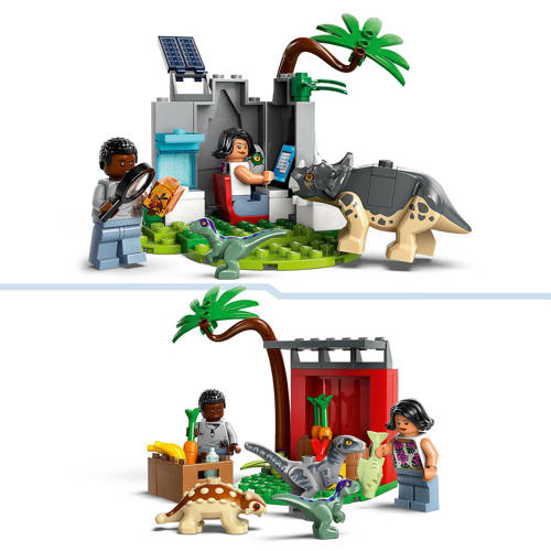 Lego Jurassic World Reddingscentrum voor babydinosaurussen 76963 Bouwset