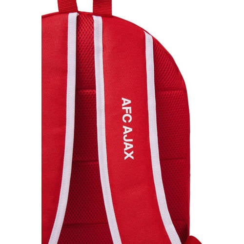 Ajax rugzak groot rood wit Jongens Meisjes Polyester Logo