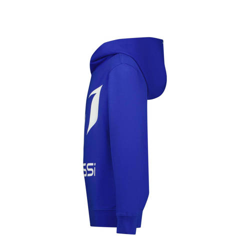 VINGINO x Messi hoodie met logo hardblauw Sweater Logo 104