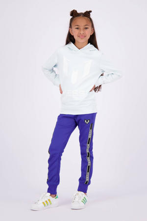 hoodie met logo lichtblauw