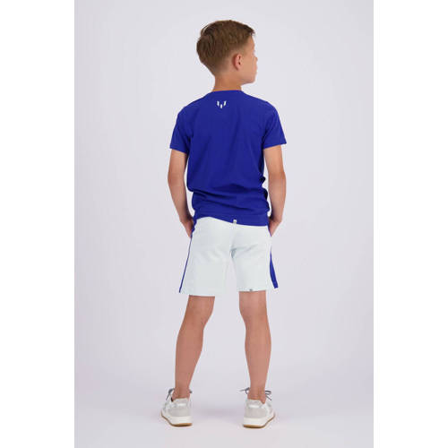 VINGINO x Messi T-shirt Jaxe met logo hardblauw Jongens Stretchkatoen Ronde hals 104