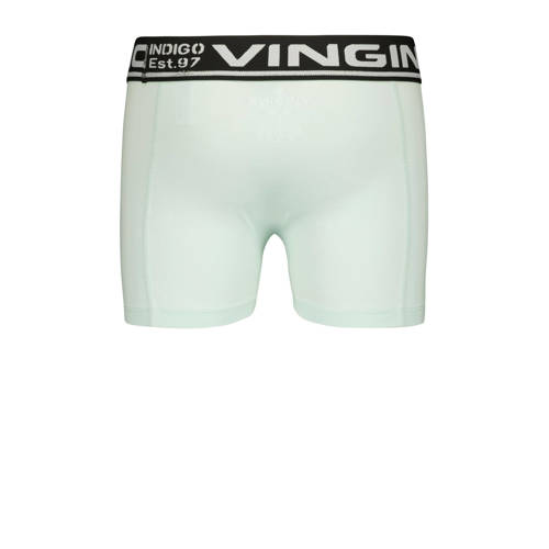 VINGINO boxershort Stripe set an 3 groen lichtgroen Jongens Stretchkatoen 98 104