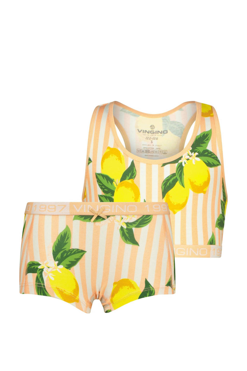Vingino   bh top + short Lemons
