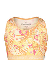thumbnail: Vingino bh top + short Leaf oranje/roze
