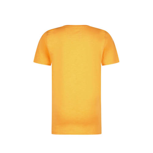VINGINO T-shirt Hanwu oranje Jongens Katoen Ronde hals Effen 140