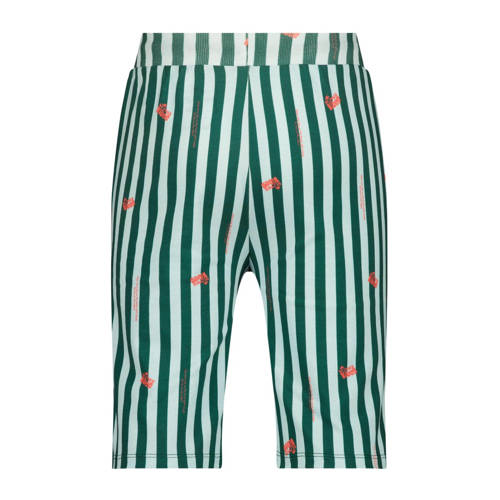 VINGINO shortama Winio groen wit Pyjama Meisjes Stretchkatoen Ronde hals 110 116