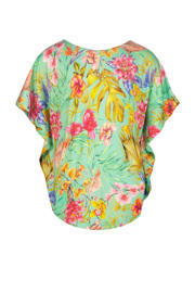 thumbnail: Vingino gebloemde top Imela groen/multicolor