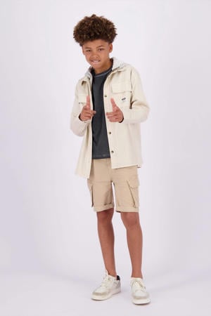Vingino LEUR - Overhemd - mettalic grey/zwart Vingino LEUR - Overhemd - mettalic grey/zwart