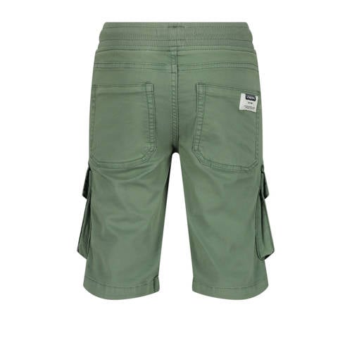 VINGINO cargo short Cliff zachtgroen Korte broek Jongens Stretchkatoen 128