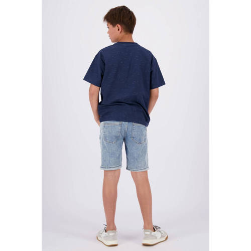 VINGINO denim short Capo light vintage Korte broek Blauw Jongens Stretchdenim 128