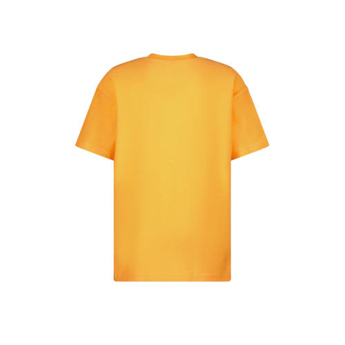 VINGINO T-shirt oranje Jongens Stretchkatoen Ronde hals Effen 128