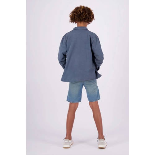 VINGINO denim short Cabrini light vintage Korte broek Blauw Effen 164