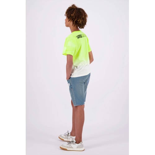 VINGINO denim short Cabrini light vintage Korte broek Blauw Effen 164