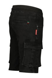 thumbnail: Vingino cargo short Cecario black denim