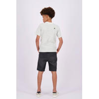 thumbnail: Vingino gestreept T-shirt Hiweko ecru/groen