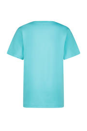thumbnail: Vingino T-shirt Hebor met logo aquablauw