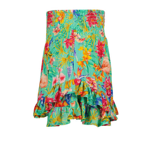 VINGINO gebloemde skort Reily groen multicolor Rok Meisjes Viscose Bloemen 128