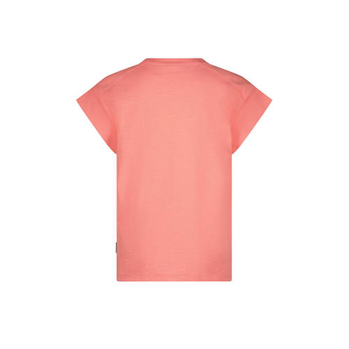 VINGINO T-shirt Hinka roze Meisjes Katoen Ronde hals Effen 128