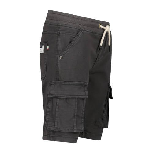 VINGINO cargo short Cliff donkergrijs Korte broek Jongens Stretchkatoen 164