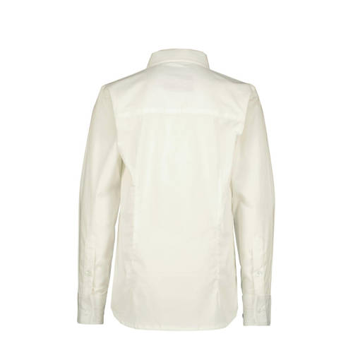 VINGINO overhemd Lasic wit T-shirt Jongens Katoen Klassieke kraag Effen 104
