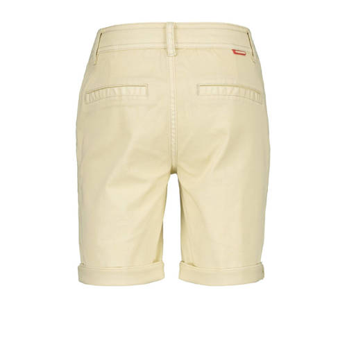 VINGINO regular fit chino short Taormina ivoorwit Korte broek Jongens Stretchkatoen 92