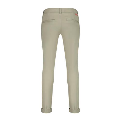 VINGINO regular fit broek Chino Torino groen Jongens Katoen Effen 92