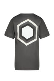 thumbnail: Vingino T-shirt Hezor met printopdruk grijs