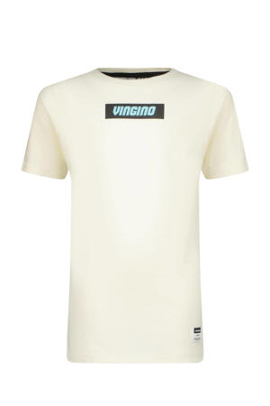 T-shirt Hifot met printopdruk offwhite