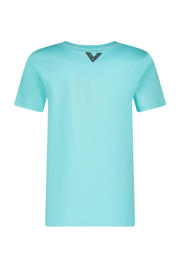 thumbnail: Vingino T-shirt Hifot met printopdruk aquablauw