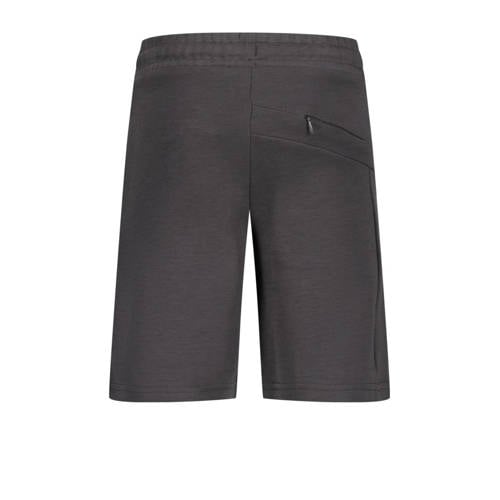 VINGINO sweatshort Reos met logo donkergrijs Korte broek Logo 128