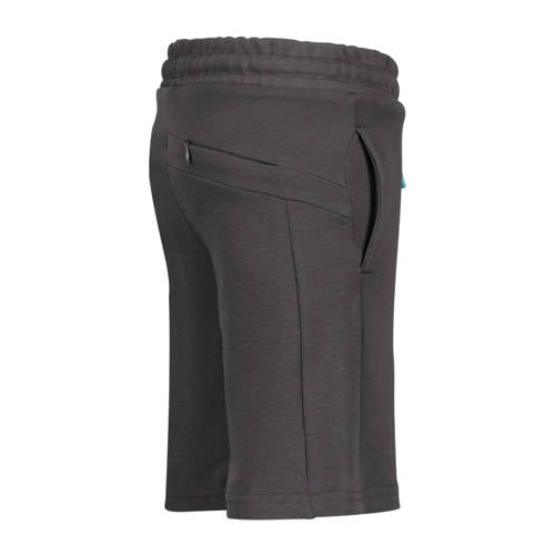 VINGINO sweatshort Reos met logo donkergrijs Korte broek Logo 128