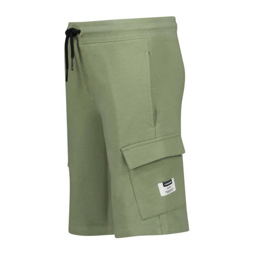 VINGINO cargo short Rido olijfgroen Korte broek Jongens Sweat Effen 128